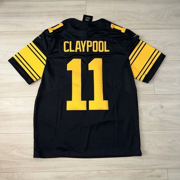 NWT Nike Pittsburgh Steelers Jersey Vapor Elite #11 Claypool Black